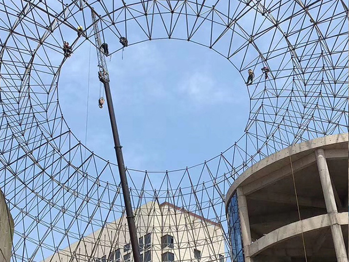 古交网架螺栓球加工流程